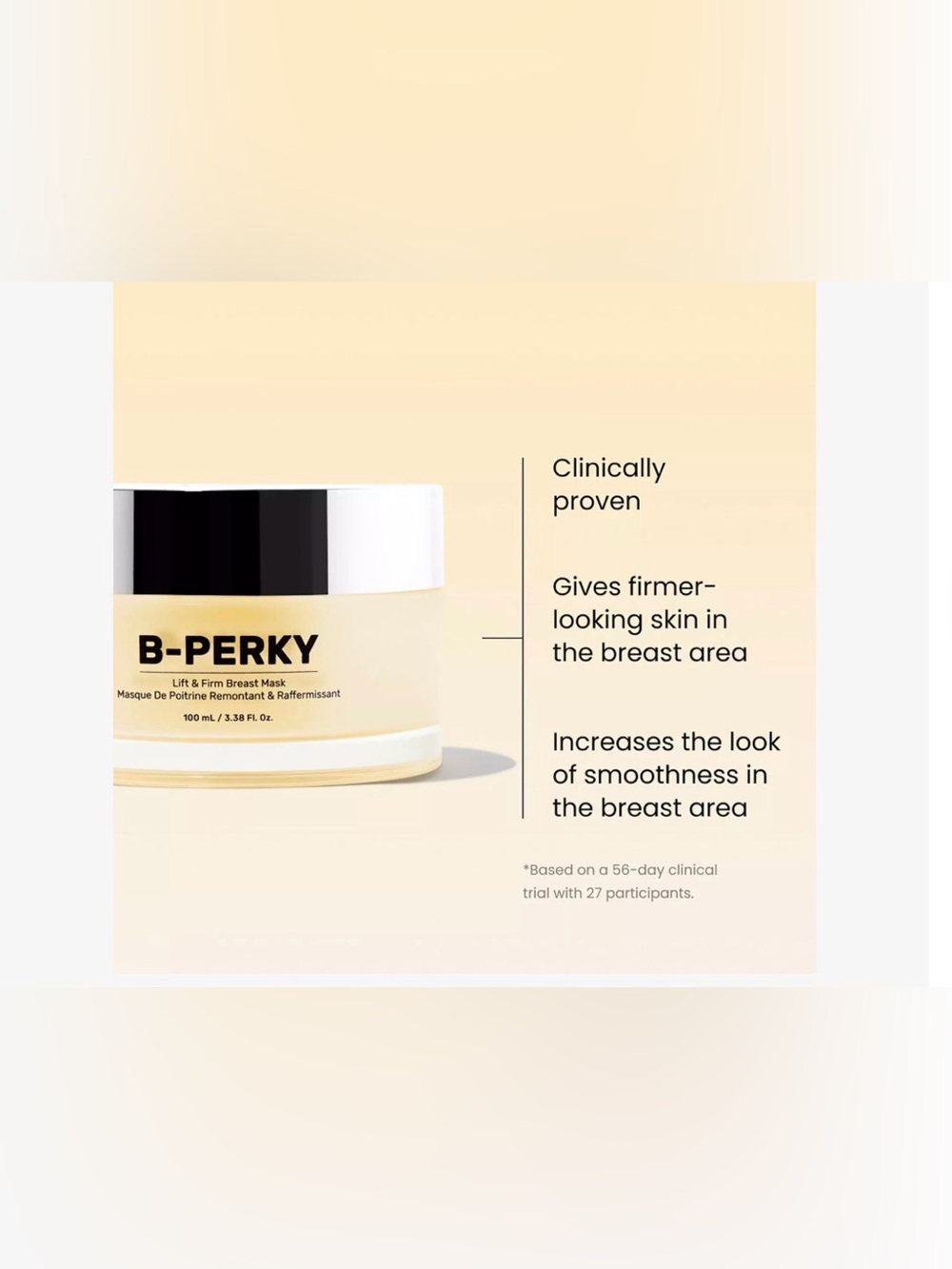 MARLYS - B-PERKY Lift & Firm Breast Mask.